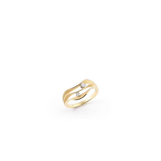 Anello Annamaria Cammilli Donna Dune Atolli in Oro Diamante 0.10 Ct GAN3086U - GAN3086U